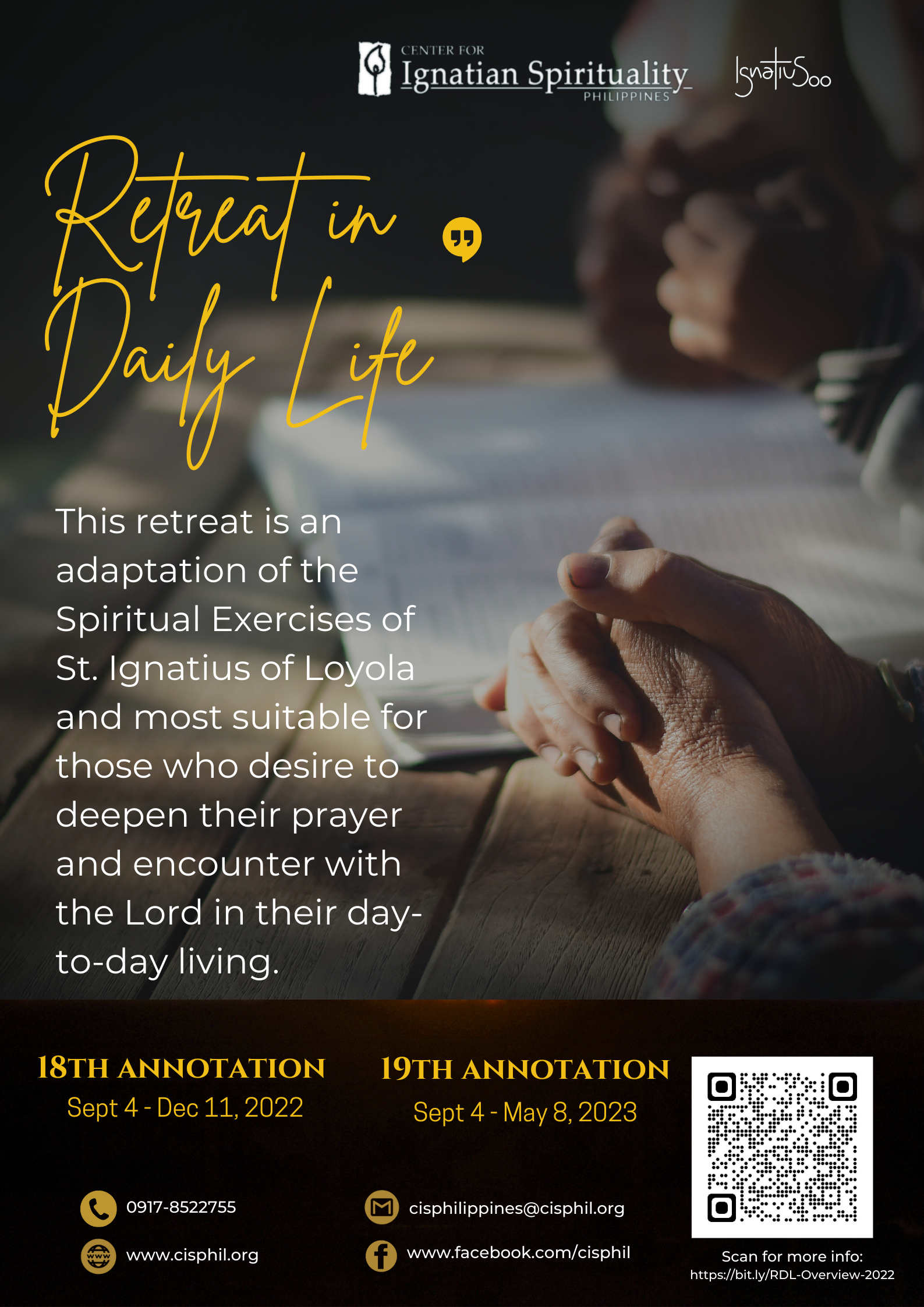 Curated visual reference: And Daily Life Centers Reference: Retreat In Daily Life Center For Ignatian Spirituality